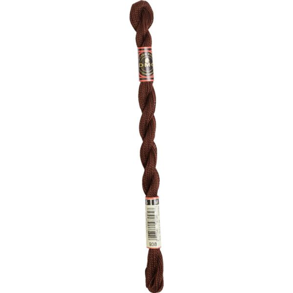 DMC Perlegarn No. 5 - fv. 938 Clove - 15 meter
