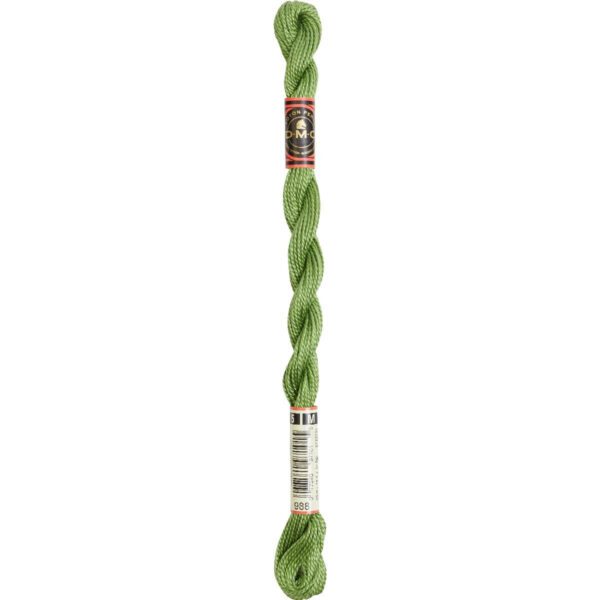 DMC Perlegarn No. 5 - fv. 988 Verbena Stem - 15 meter
