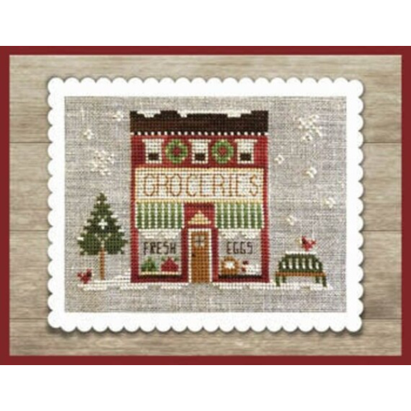 Little house needleworks hometown holiday, groceries