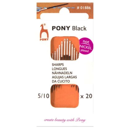 Pony Black Nåle 01886