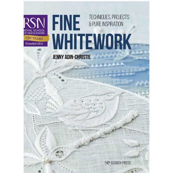 Fine whitework af Jenny Adin-Christie Bog