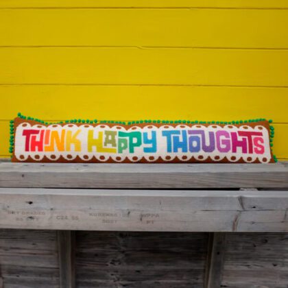 Emily Peacock - Think Happy Thoughts - broderikit