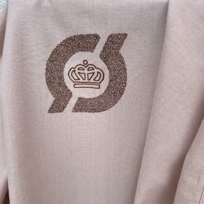 Kokkeforklæde med Ø-mærke, rosa 4