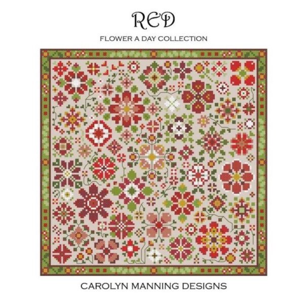 Carolyn Manning, Flower A Day, red