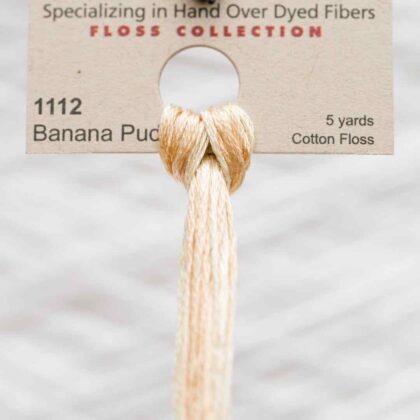 Weeks Dye Works F6-1112-BananaPudding-Skein