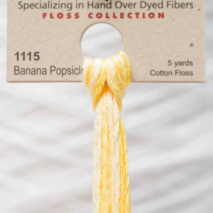 Weeks Dye Works F6-1115-BananaPopsicle-Skein