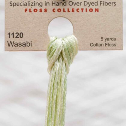 Weeks Dye Works F6-1120-Wasabi-Skein