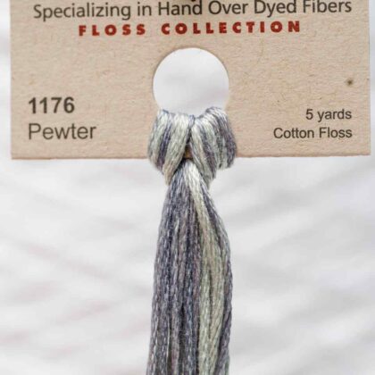 Weeks Dye Works F6-1176-Pewter-Skein