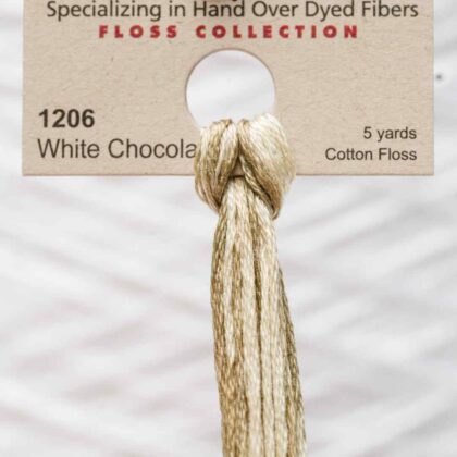 Weeks Dye Works F6-1206-WhiteChocolate-Skein