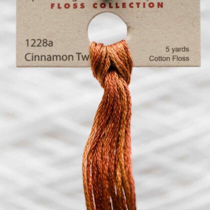 Weeks Dye Works F6-1228a-CinnamonTwist-Skein