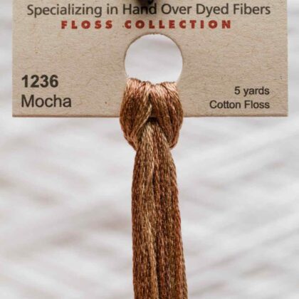 Weeks Dye Works F6-1236-Mocha-Skein