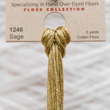 Weeks Dye Works F6-1246-Sage-Skein