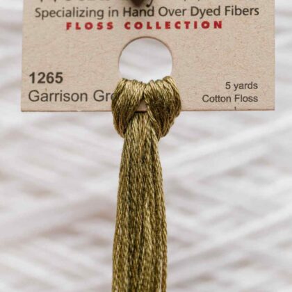 Weeks Dye Works F6-1265-GarrisonGreen-Skein