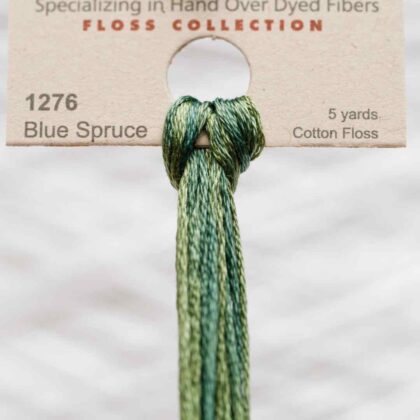 Weeks Dye Works F6-1276-BlueSpruce-Skein