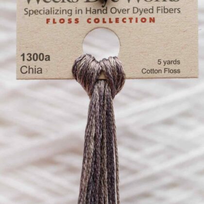 Weeks Dye Works F6-1300a-Chia-Skein
