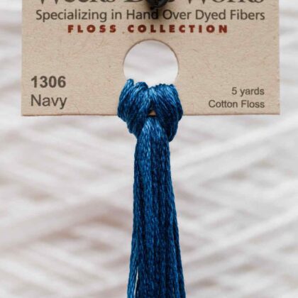 Weeks Dye Works F6-1306-Navy-Skein