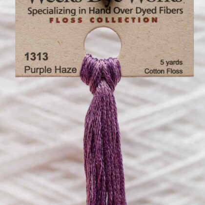 Weeks Dye Works F6-1313-PurpleHaze-Skein