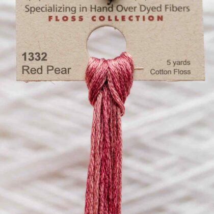 Weeks Dye Works F6-1332-RedPear-Skein