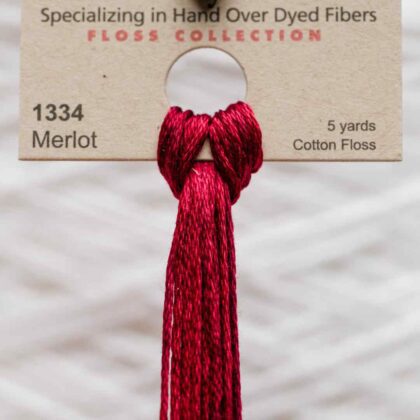 Weeks Dye Works F6-1334-Merlot-Skein