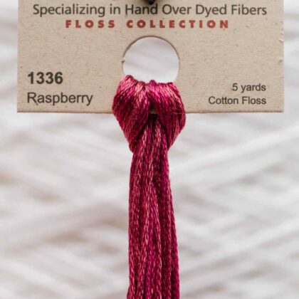 Weeks Dye Works F6-1336-Raspberry-Skein