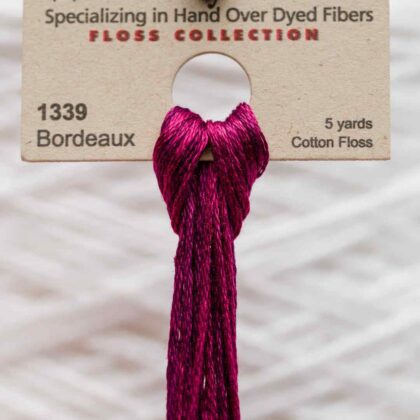 Weeks Dye Works F6-1339-Bordeaux-Skein