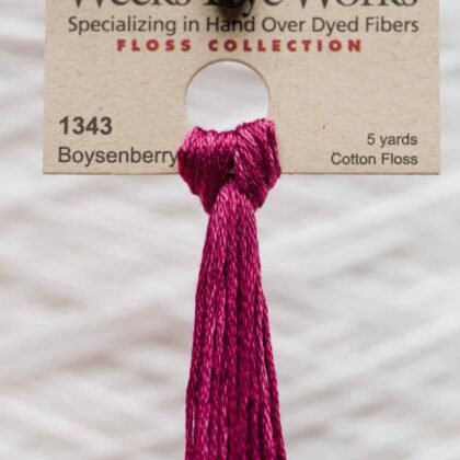 Weeks Dye Works F6-1343-Boysenberry-Skein