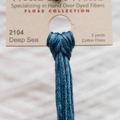 Weeks Dye Works F6-2104-DeepSea-Skein