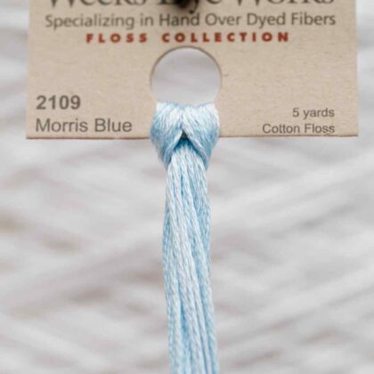 Weeks Dye Works F6-2109-MorrisBlue-Skein