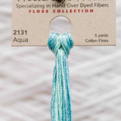 Weeks Dye Works F6-2131-Aqua-Skein