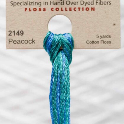 Weeks Dye Works F6-2149-Peacock-Skein