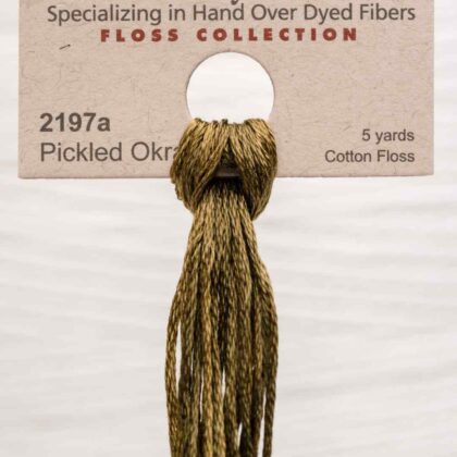 Weeks Dye Works F6-2197a-PickledOkra-Skein