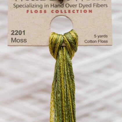 Weeks Dye Works F6-2201-Moss-Skein