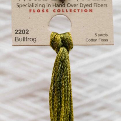 Weeks Dye Works F6-2202-Bullfrog-Skein