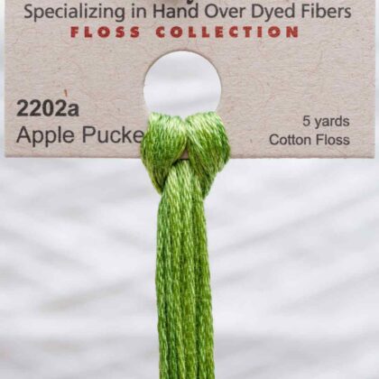 Weeks Dye Works F6-2202a-ApplePucker-Skein