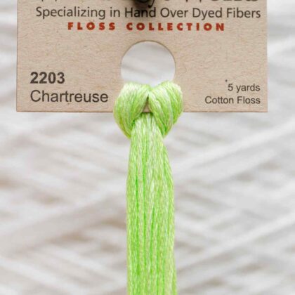 Weeks Dye Works F6-2203-Chartreuse-Skein
