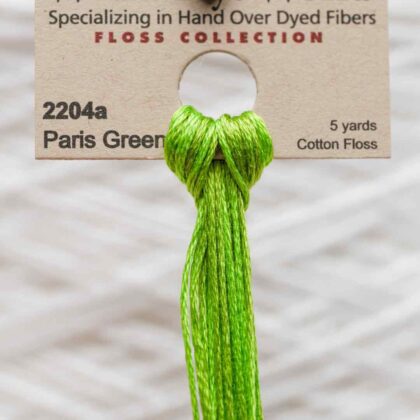 Weeks Dye Works F6-2204a-ParisGreen-Skein