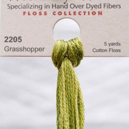 Weeks Dye Works F6-2205-Grasshopper-Skein