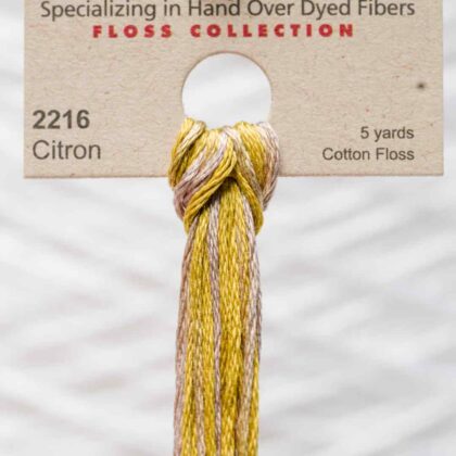 Weeks Dye Works F6-2216-Citron-Skein