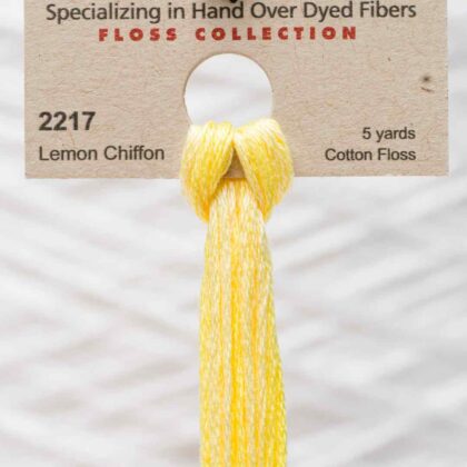 Weeks Dye Works F6-2217-LemonChiffon-Skein