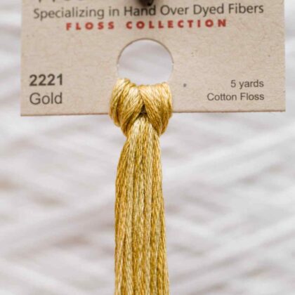 Weeks Dye Works F6-2221-Gold-Skein