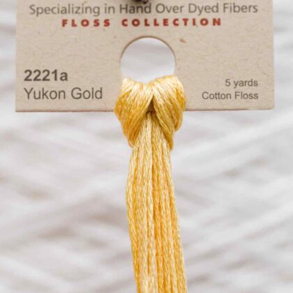 Weeks Dye Works F6-2221a-YukonGold-Skein