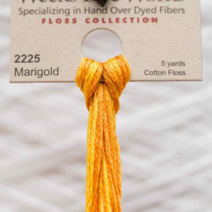 Weeks Dye Works F6-2225-Marigold-Skein