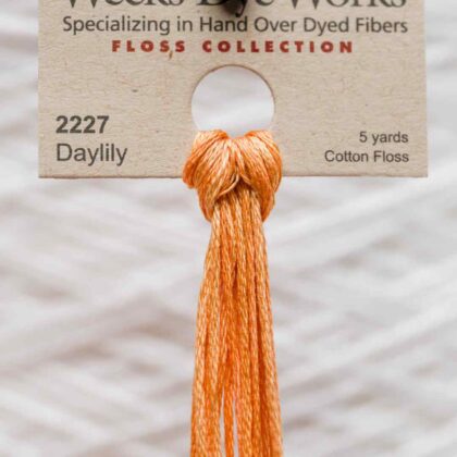 Weeks Dye Works F6-2227-Daylily-Skein