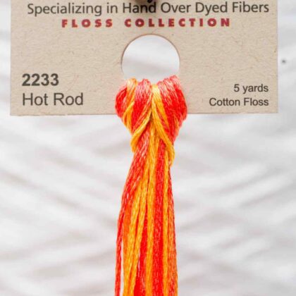 Weeks Dye Works F6-2233-HotRod-Skein
