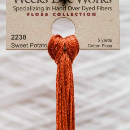 Weeks Dye Works F6-2238-SweetPotato-Skein