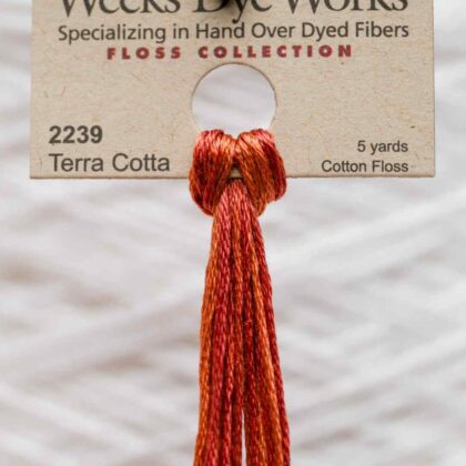 Weeks Dye Works F6-2239-TerraCotta-Skein