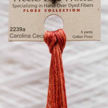 Weeks Dye Works F6-2239a-CarolinaCecil-Skein