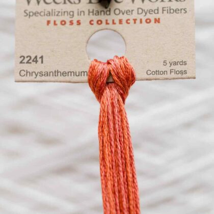 Weeks Dye Works F6-2241-Chrysanthemum-Skein