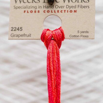 Weeks Dye Works F6-2245-Grapefruit-Skein