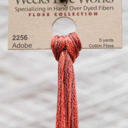 Weeks Dye Works F6-2256-Adobe-Skein